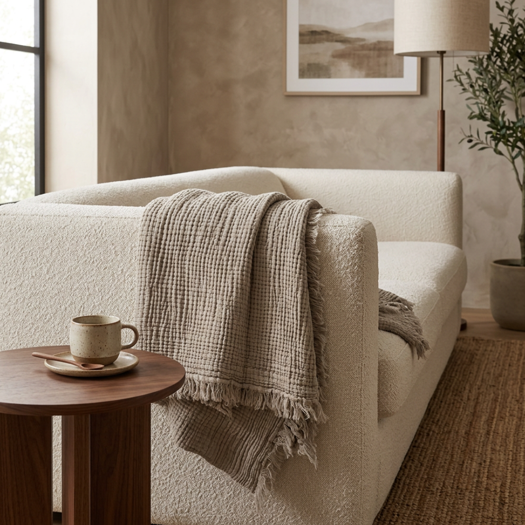 The barely there gauze throw (NEW ARRIVAL)