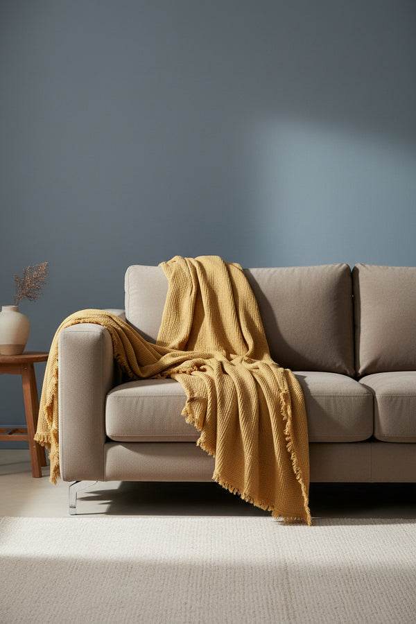 The Barely There Gauze Throw Blanket