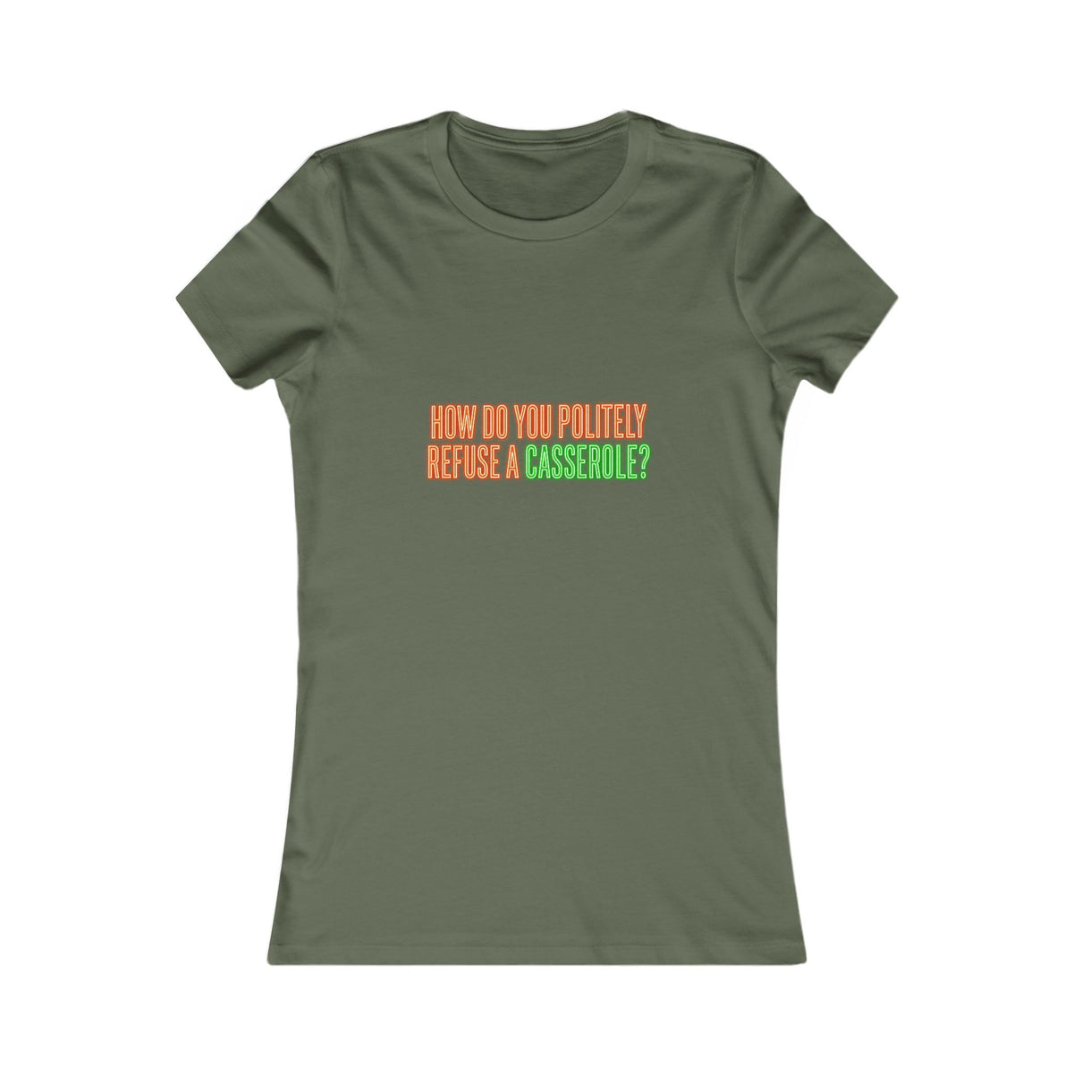 How Do You Politely Refuse a Casserole? Tee