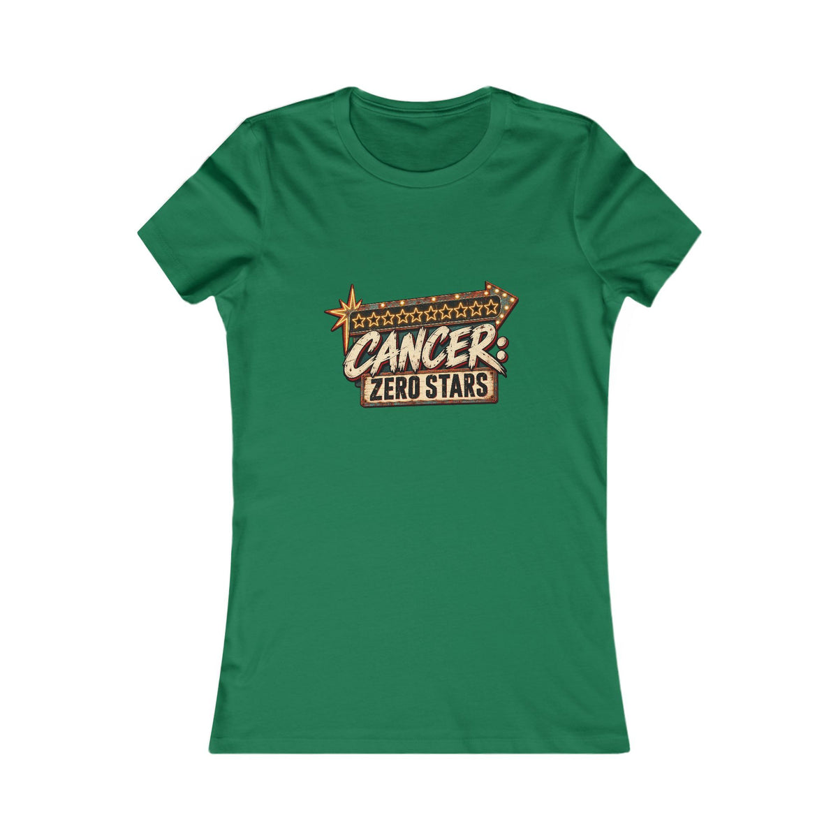 Cancer Zero Stars Tee