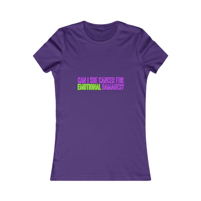 Can I Sue Cancer for Emotional Damages? Tee