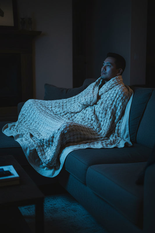 The Fidget Weave Throw Blanket