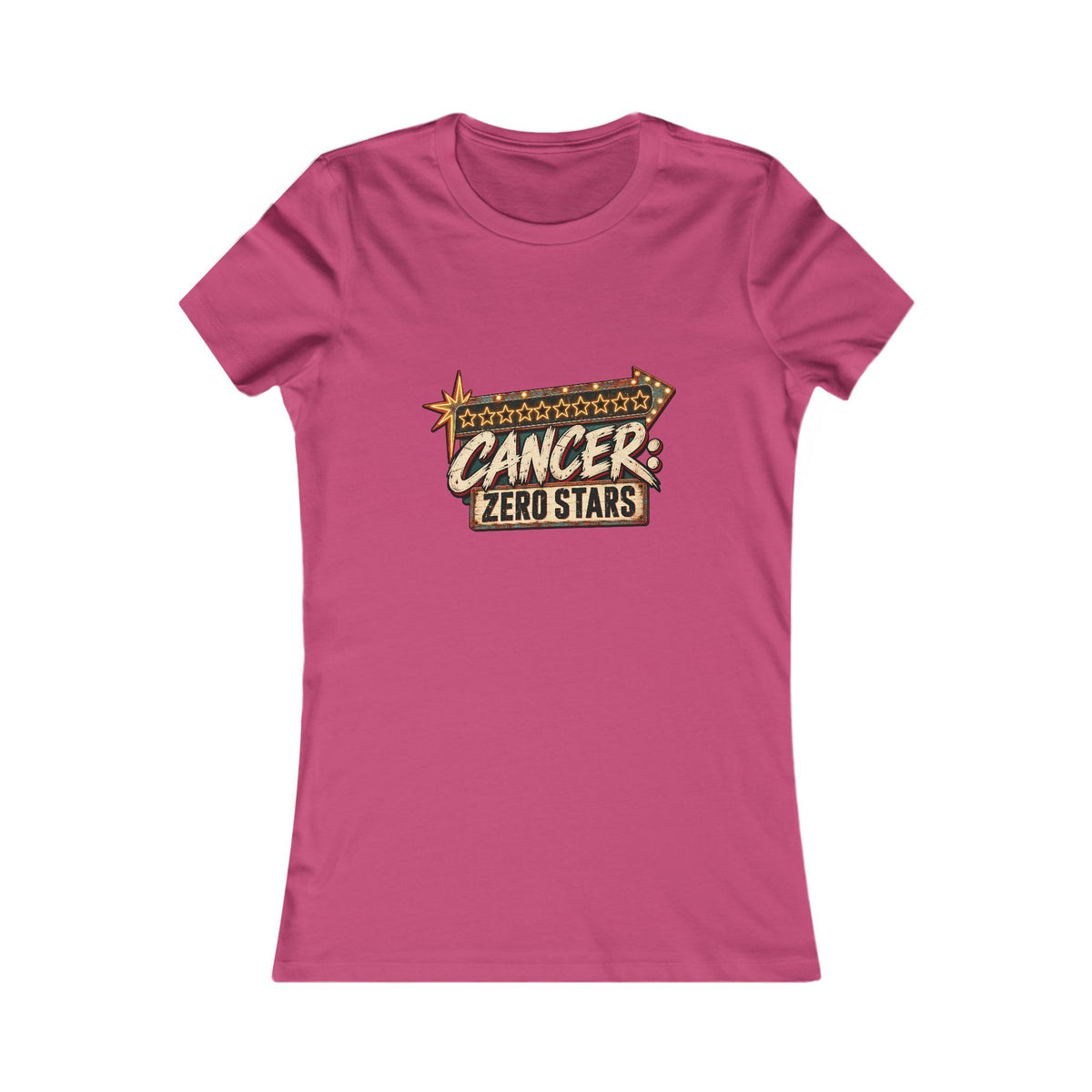 Cancer Zero Stars Tee