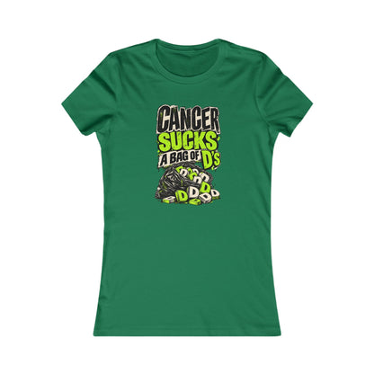 Cancer Sucks a Bag of D's Tee