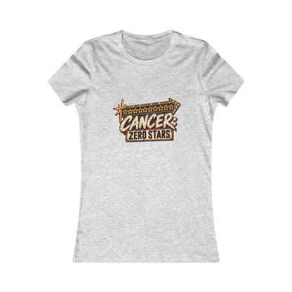 Cancer Zero Stars Tee