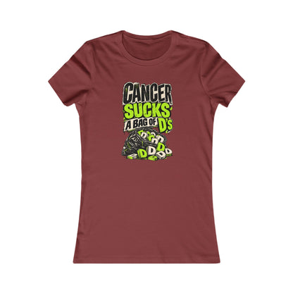 Cancer Sucks a Bag of D's Tee