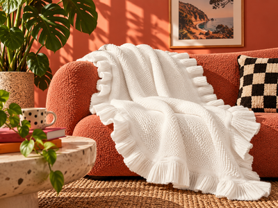The Ruffle Throw