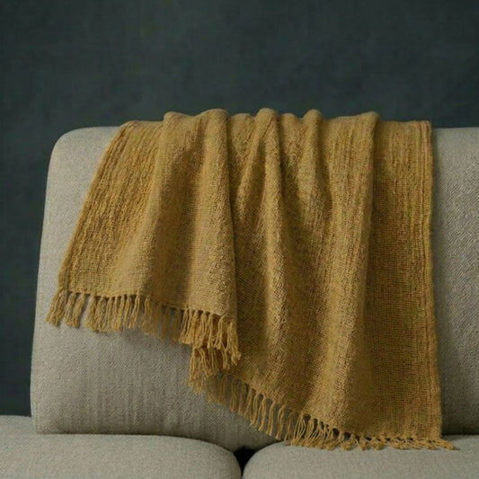 The Barely There Gauze Throw Blanket