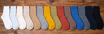 Bamboo Blend Short Crew Socks – 3-Pair Assorted Set