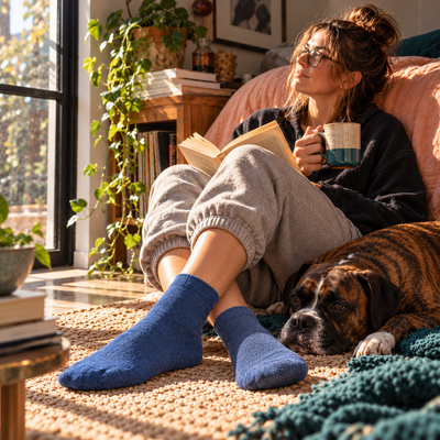 Bamboo Blend Short Crew Socks – 3-Pair Assorted Set