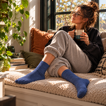 Bamboo Blend Short Crew Socks – 3-Pair Assorted Set